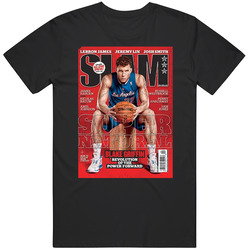 Slam Magazine Issue 166 Blake Griffin Popular Basketball Magazine Grunge Look Mens Cotton Tee T Shirt