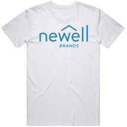Newell Brands Inc Nasdaq Company Logo Employee Fan Mens Cotton Tee T Shirt