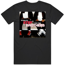 Starlito Don Trip Step Brothers Best Hip Hop Mixtape Ever Mens Cotton Tee T Shirt