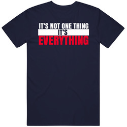 It's Not One Thing It's Everything Tom Brady Quote Fan Mens Cotton Tee T Shirt