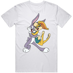 Lola Bugs Bunny Space Jam Sports Cartoon 90s Movie Mens Cotton Tee T Shirt