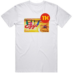 Funny Stranger Things Eleven Eggos Mens Cotton Tee T Shirt