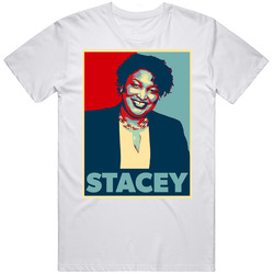 Stacey Abrams Hope Mens Cotton Tee T Shirt