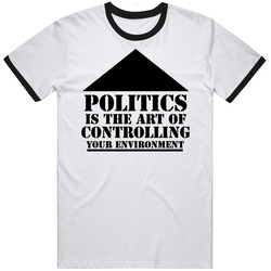 Hunter S Thompson Politics Quote Mens Cotton Tee T Shirt