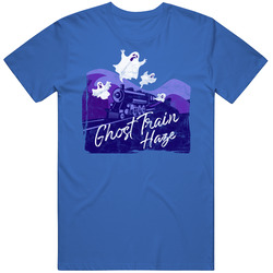 Ghost Train Haze Cannabis Ganja Marijuana Strain Smoking Fan Worn Look Mens Cotton Tee T Shirt