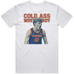 Cold Ass White Boy Thomas Haugh Basketball Fan Mens Cotton Tee T Shirt