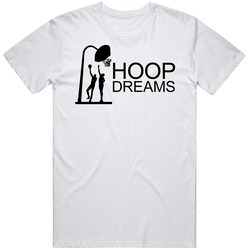 Hoop Dreams Basketball Movie Mens Cotton Tee T Shirt