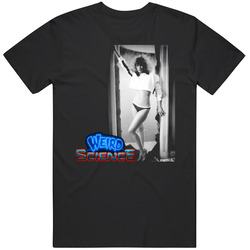Weird Science Sexy Lisa Movie T Shir Mens Cotton Tee T Shirt