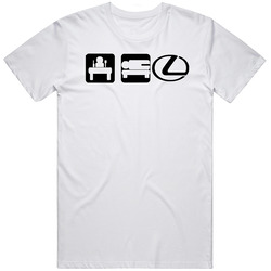 Eat Sleep Lexus PETE Mens Cotton Tee T Shirt