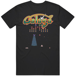 Galaga 1981 Best Video Games Of All Time Mens Cotton Tee T Shirt