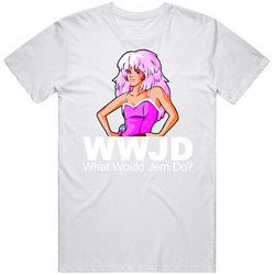 Jem Hollograms What Would Jem Do Mens Cotton Tee T Shirt