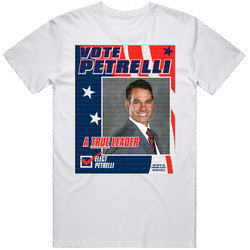 Nathan Petrelli Heroes Flying Man Vote Petrelli New York Senator Season 1 Mens Cotton Tee T Shirt