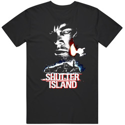 Shutter Island Dicaprio Mystery Mens Cotton Tee T Shirt