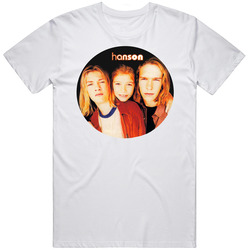 Hanson Retro 90s Vintage Design Popular Band Mens Cotton Tee T Shirt