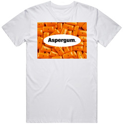 Aspergum Aspirin Pain Relief Gum Mens Cotton Tee T Shirt