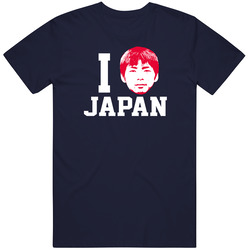 Takashi Inui I Heart Japan World Cup 2018 Football Fan Mens Cotton Tee T Shirt
