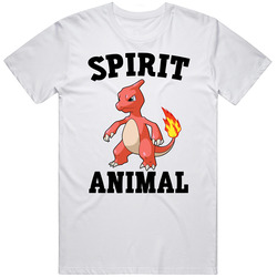 Charmeleon Is My Spirit Animal Mens Cotton Tee T Shirt