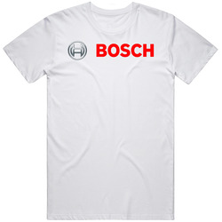 The Quotable Tees Generic Bosch Powertools Logo Tee Unisex Classic Mens Cotton Tee T Shirt