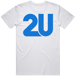 2u Inc Educational Technology Nasdaq Company Logo Employee Fan Mens Cotton Tee T Shirt