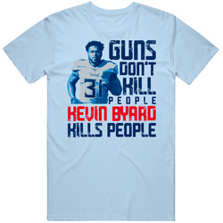 Guns Dont Kill Kevin Byard Kills People Tennessee Football Mens Cotton Tee T Shirt