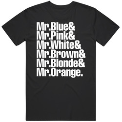 Resevoir Dogs Movie Quentin Tarantino Mens Cotton Tee T Shirt