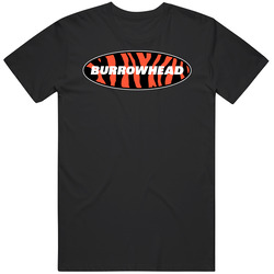 Burrowhead Joe Burrow Football Mens Cotton Tee T Shirt