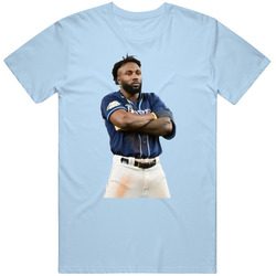 Randy Arozarena Pose Tampa Bay Baseball Fan Mens Cotton Tee T Shirt