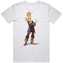 Guybrush Threepwood Monkey Island Video Game Mens Cotton Tee T Shirt
