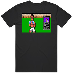 Don Flamenco Punch Out Boxer Card Retro Video Game Fan Mens Cotton Tee T Shirt