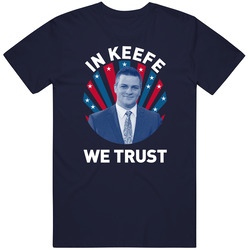Sheldon Keefe In Keefe We Trust Hockey Coach Mens Cotton Tee T Shirt
