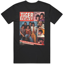 Tiger Beat Teen Magazine Cover Vintage December 1976 Issue Mens Cotton Tee T Shirt
