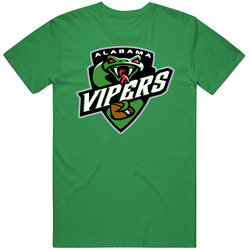 Alabama Vipers Arena Football League Team Fan Logo Mens Cotton Tee T Shirt