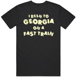 Billy Joe Shaver I Been To Georgia On A Fast Train Lyrics Music Mens Cotton Tee T Shirt