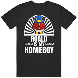 Roald Is My Homeboy Animal Crossing New Horizons Character Video Game Fan Mens Cotton Tee T Shirt