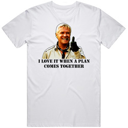 A Team Hannibal Action Tv Series Mens Cotton Tee T Shirt