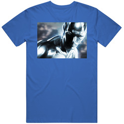 Silver Surfer Super Hero Fantastic Four Royal Mens Cotton Tee T Shirt