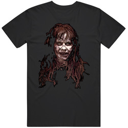 The Exorcist Horror Thriller Demon Possession Movie Mens Cotton Tee T Shirt