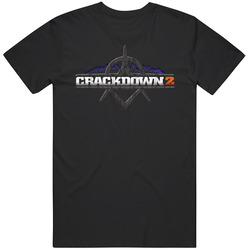 Crackdown 2 Video Game Mens Cotton Tee T Shirt