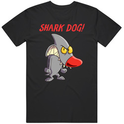 Eek! The Cat Sharkdog Shark Week Mens Cotton Tee T Shirt