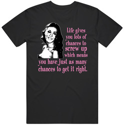 Carrie Bradshaw Sex In The City Quote Mens Cotton Tee T Shirt
