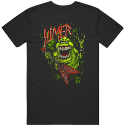 Extreme Ghostbusters Slimer 90s Kids Tv Show Cartoon Worn Look Mens Cotton Tee T Shirt