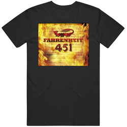 Fahrenheit 451 Mens Cotton Tee T Shirt