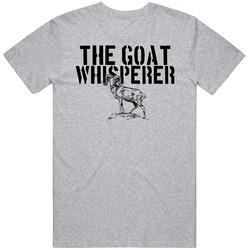The Goat Whisperer Animal Mammal Mens Cotton Tee T Shirt