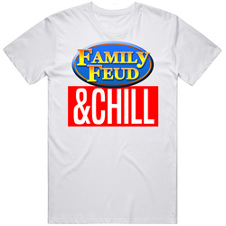 Family Feud And Chill Tv Mens Cotton Tee T Shirt