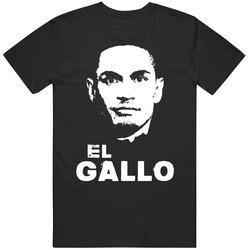 Juan Francisco Estrada El Gallo Big Face Silhouette Boxing Fight Fan Mens Cotton Tee T Shirt