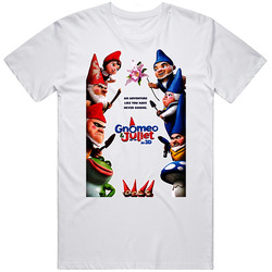 Gnomeo And Juliet Movie Mens Cotton Tee T Shirt