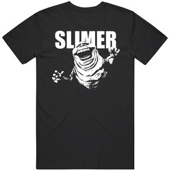 Ghostbusters Retro Slimer Movie Cartoon Mens Cotton Tee T Shirt