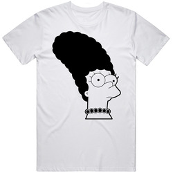 Marge Simpson The Simpsons 80s Tv Show Character Fan Mens Cotton Tee T Shirt