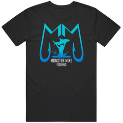Monster Mike Fishing Trending Popular Youtube Channel Cool Mens Cotton Tee T Shirt