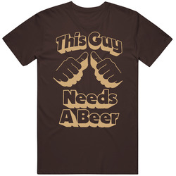 This Guy Drinks Beer Mens Cotton Tee T Shirt